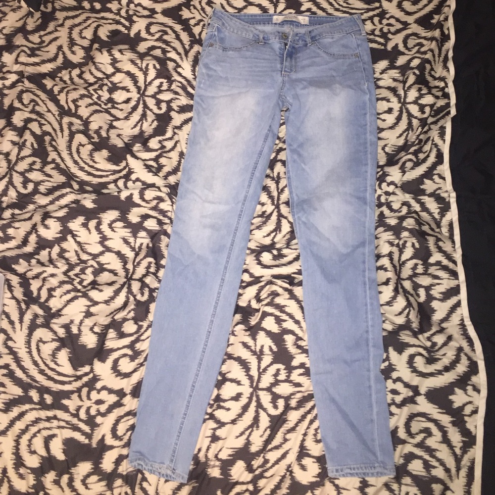 Light Wash Skinny Jeans Abercrombie & Fitch 6L